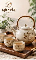 Qirvela Botanical Ceramic Tea Set image 1