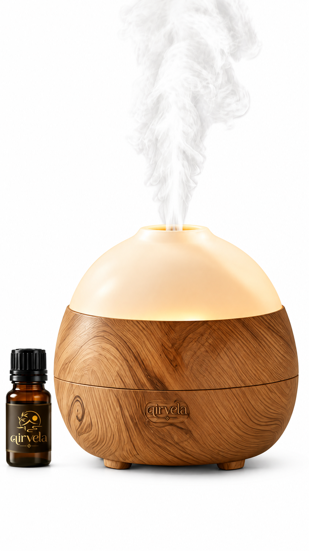 Qirvela Wood-Grain Aroma Diffuser view 5
