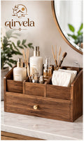 Qirvela Wooden Vanity Organizer 1